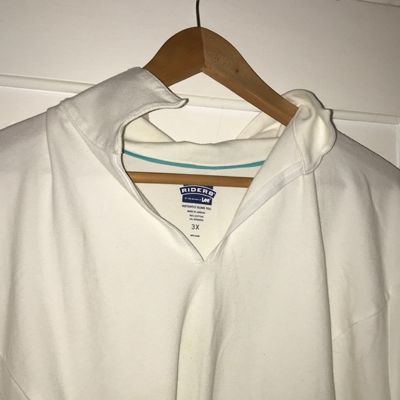White polo collar shirt - Picture 2 of 4